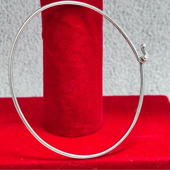 James Avery Sterling Silver Hook-On Bracelet Bangle Charm Hook and eye 4077 - Picture 7 of 10